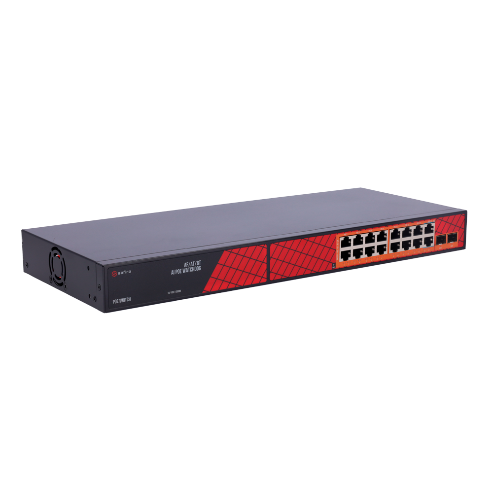 Safire Switch Hi-PoE / SF-SW1816HIPOE-GF-300