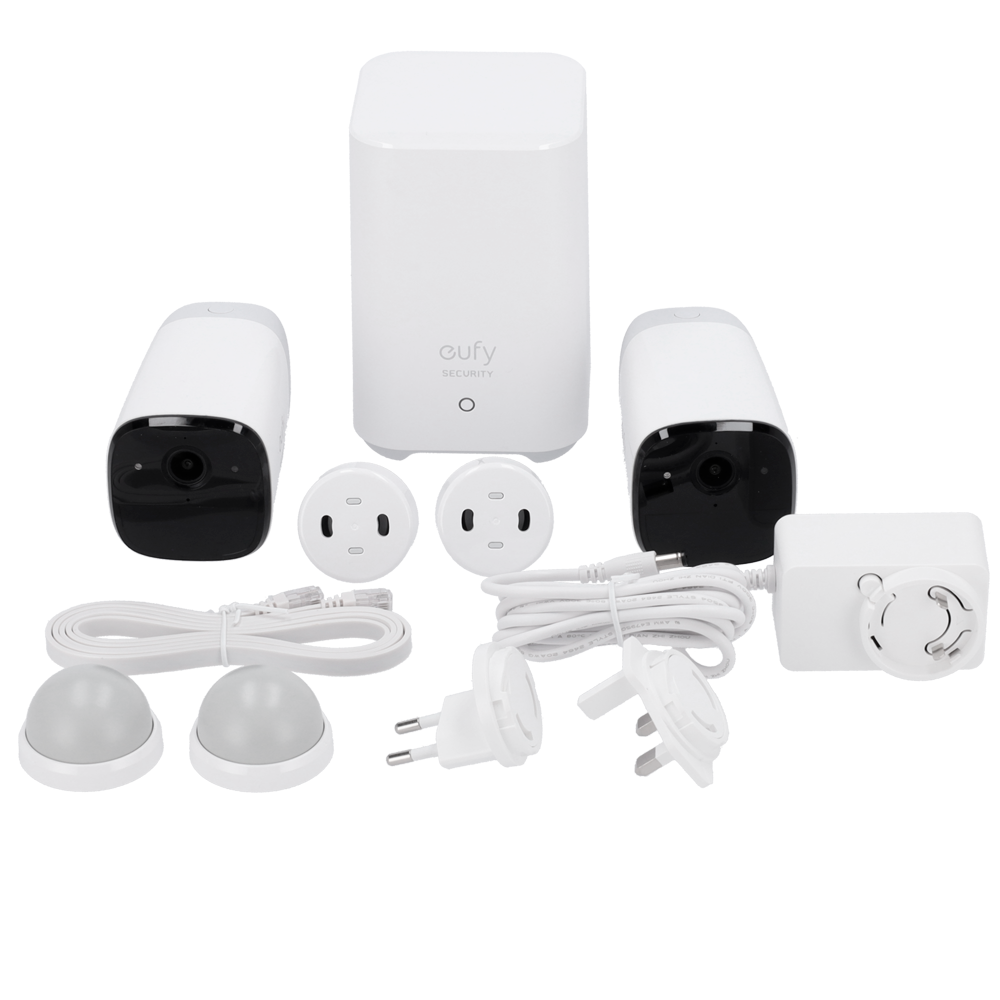 Kit 2 Caméras + 1 HomeBase Eufy
