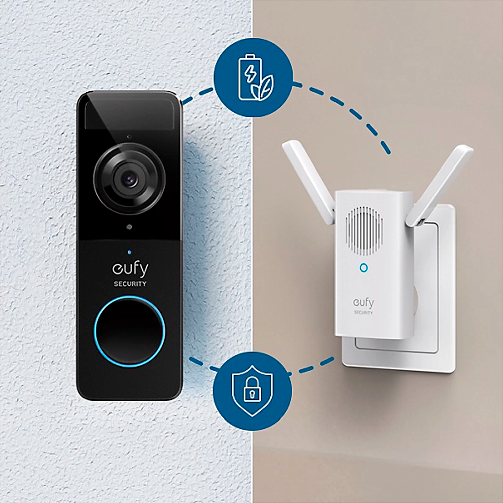 EUFY-DOORBELL-C211 / Kit de sonnette Wi-Fi avec vidéo Eufy