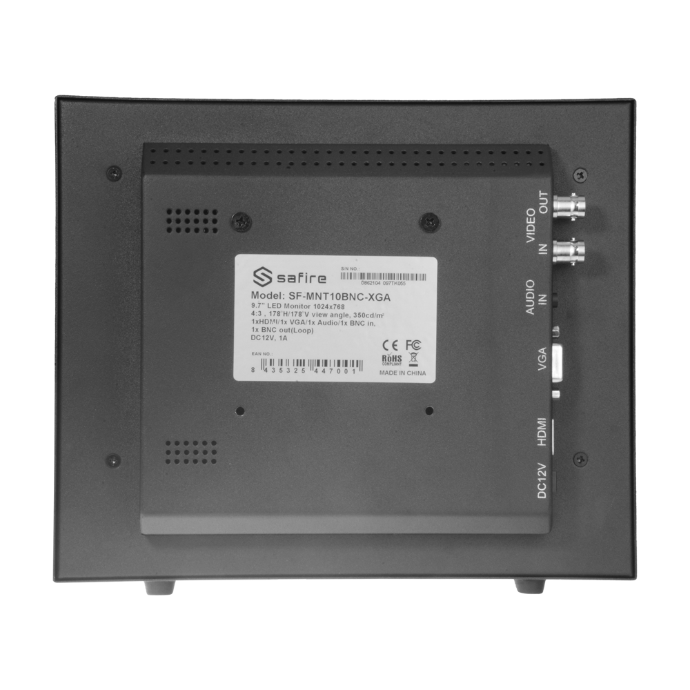 SF-MNT10BNC-XGA/ LED / 10" / VGA / HDMI / BNC loop / audio