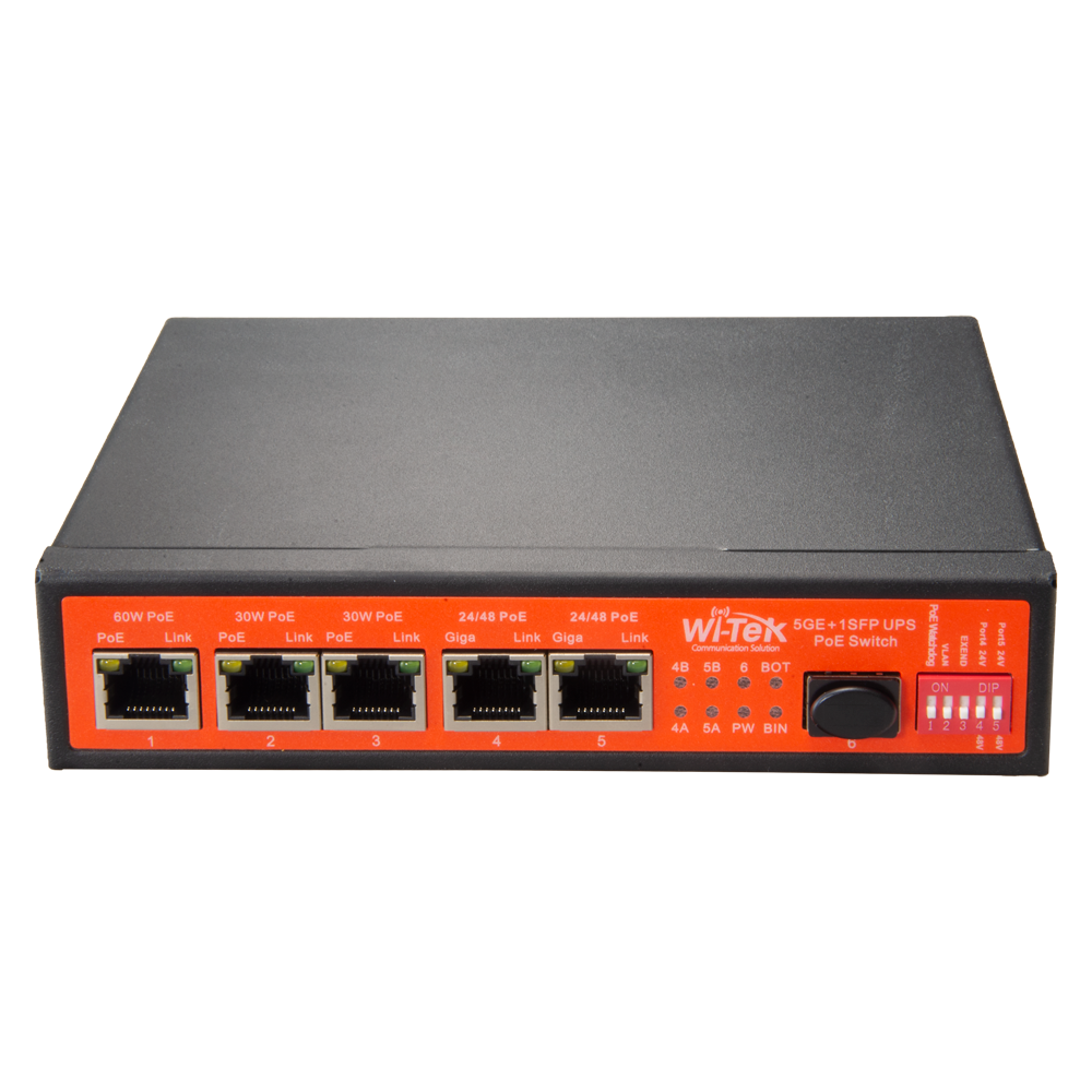 Switch PoE / SW0605POE-GF-120W-UPS
