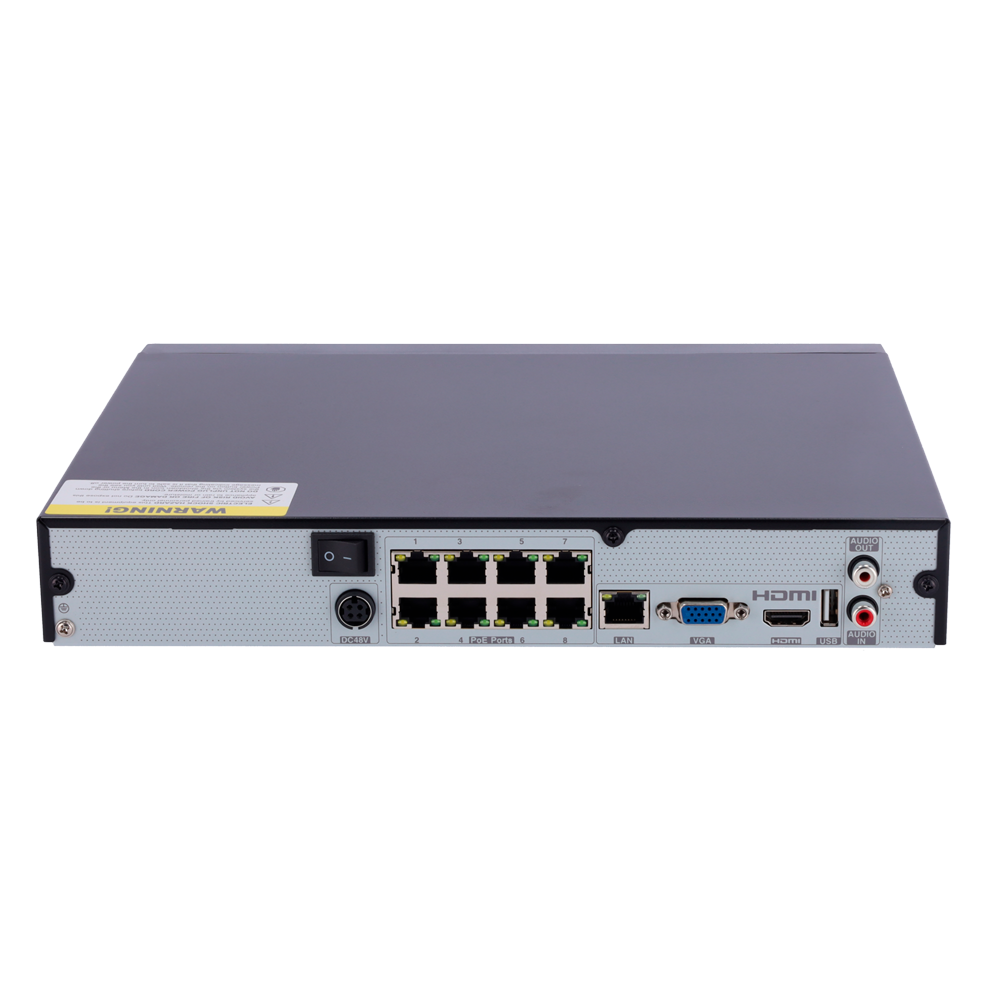 Enregistreur NVR Safire SMART 8Mpx / SF-NVR3108-8P-B1