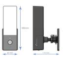 Caméra Nivian WIFI 3MP 10IR Spot LED Micro/Audio SD