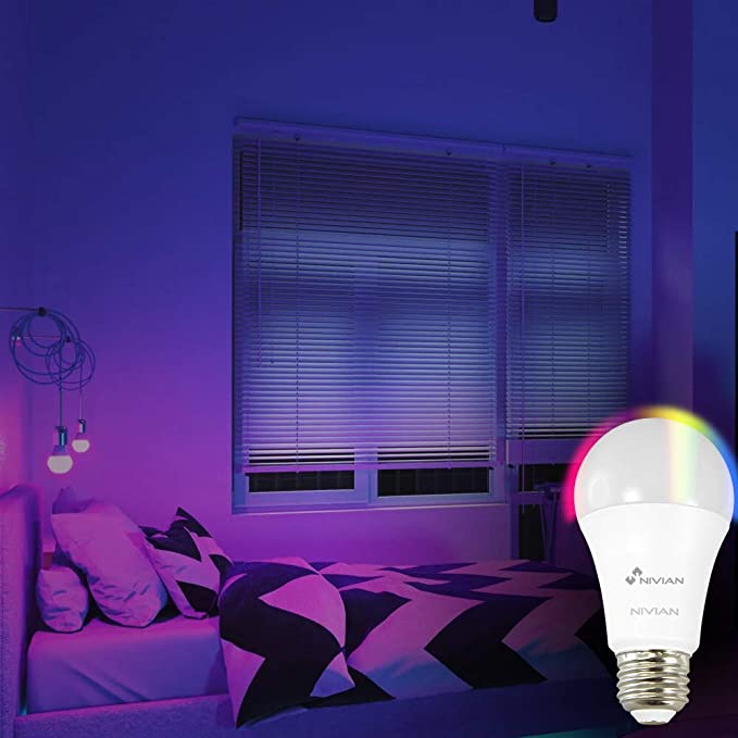Ampoule Connectée Intelligente Smart Led NIVIAN