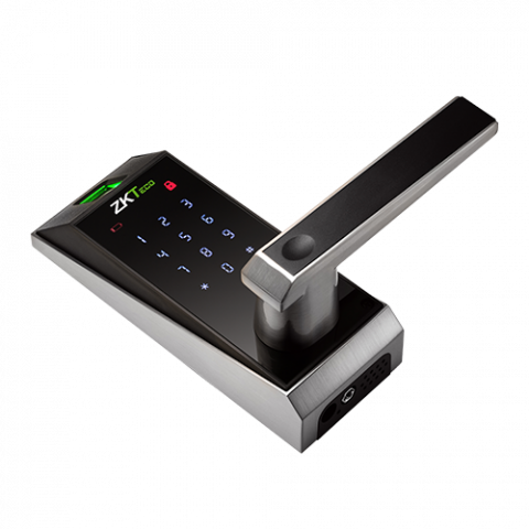 Serrure intelligente ZKTeco Empreintes digitales, clavier et Bluetooth