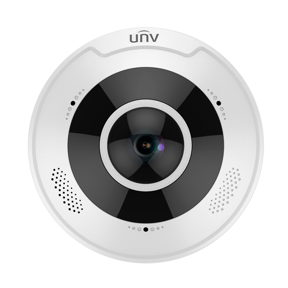 Caméra IP fisheye Uniview 5 Megapixel / UV-IPC815SB-ADF14K-I0