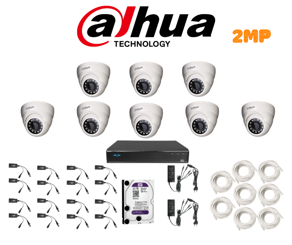 PACKDAH-HDCVI-2MP-8