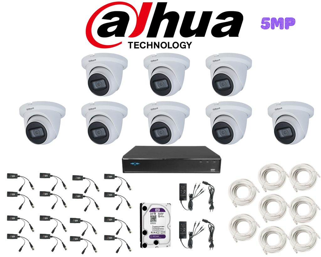 PACKDAH-HDCVI-5MP-8