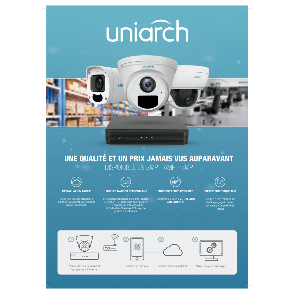 Affiche française Uniarch A3/ UV-POSTER-A3-FR