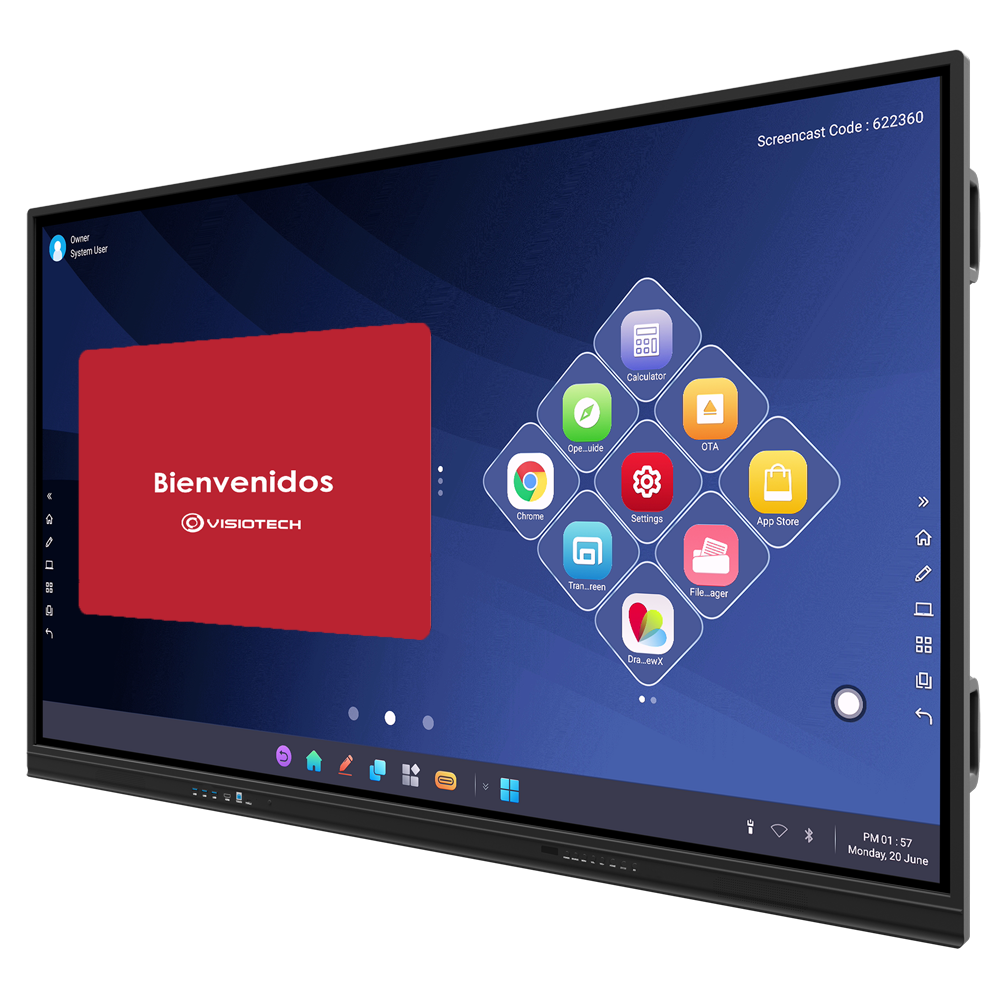 Écran interactif IBOARD 75'' 4K / IB-TE-MP-75E1