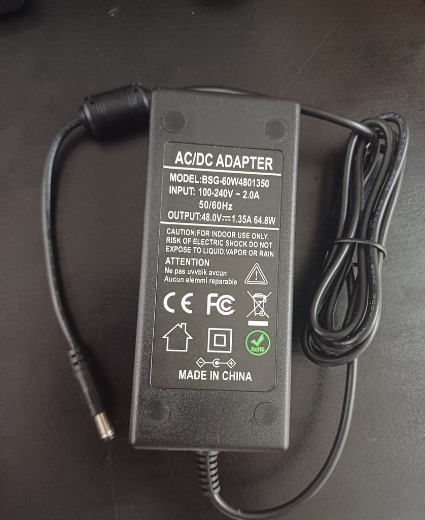 Alimentation 48V1.35A / BSG-60W4801350