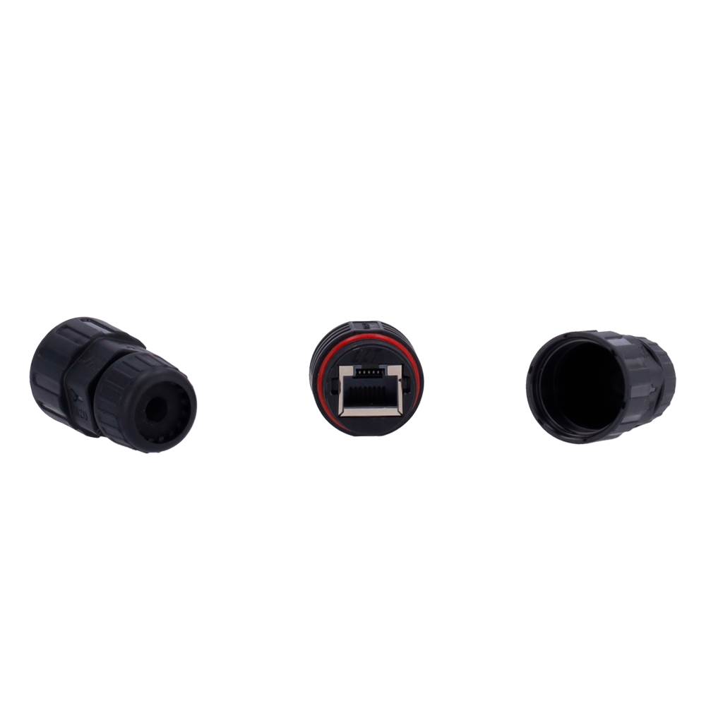 CON-RJ45-GLAND-W-NOIR