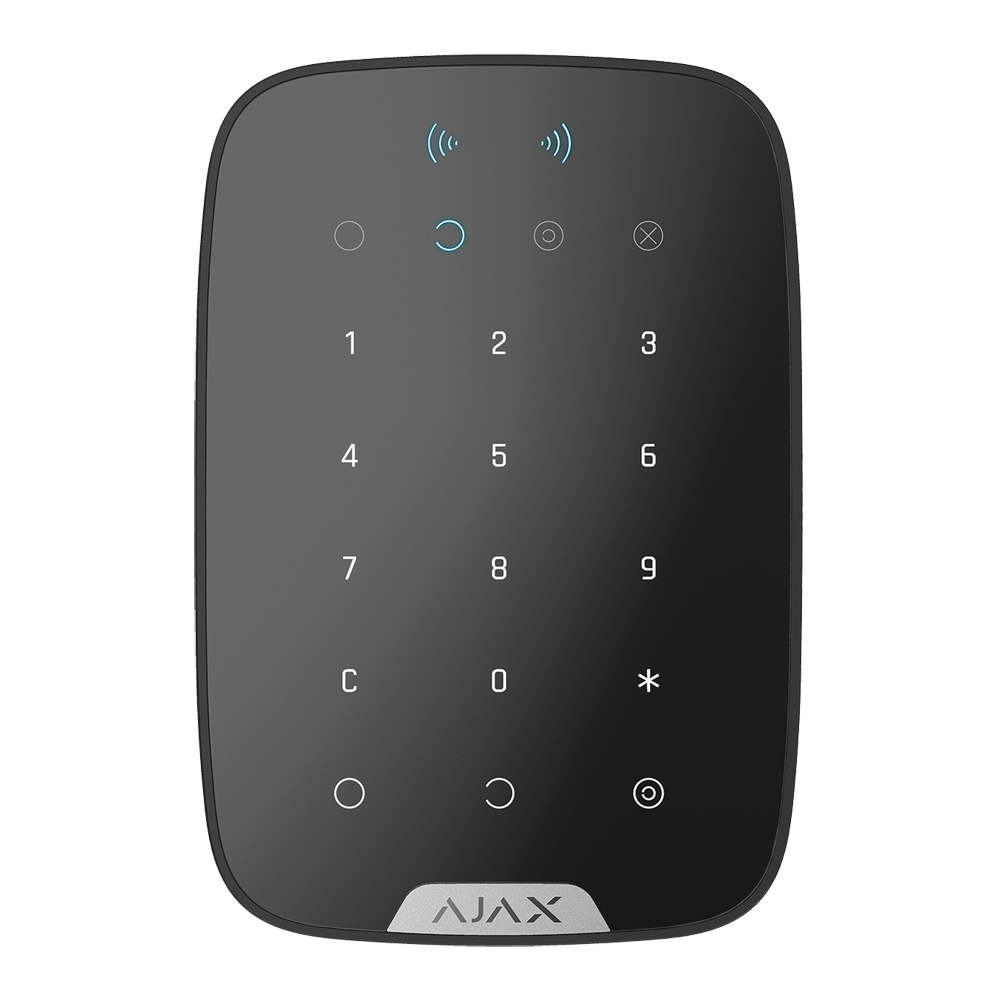 AJAX Clavier Noir Bidirectionnel RFID