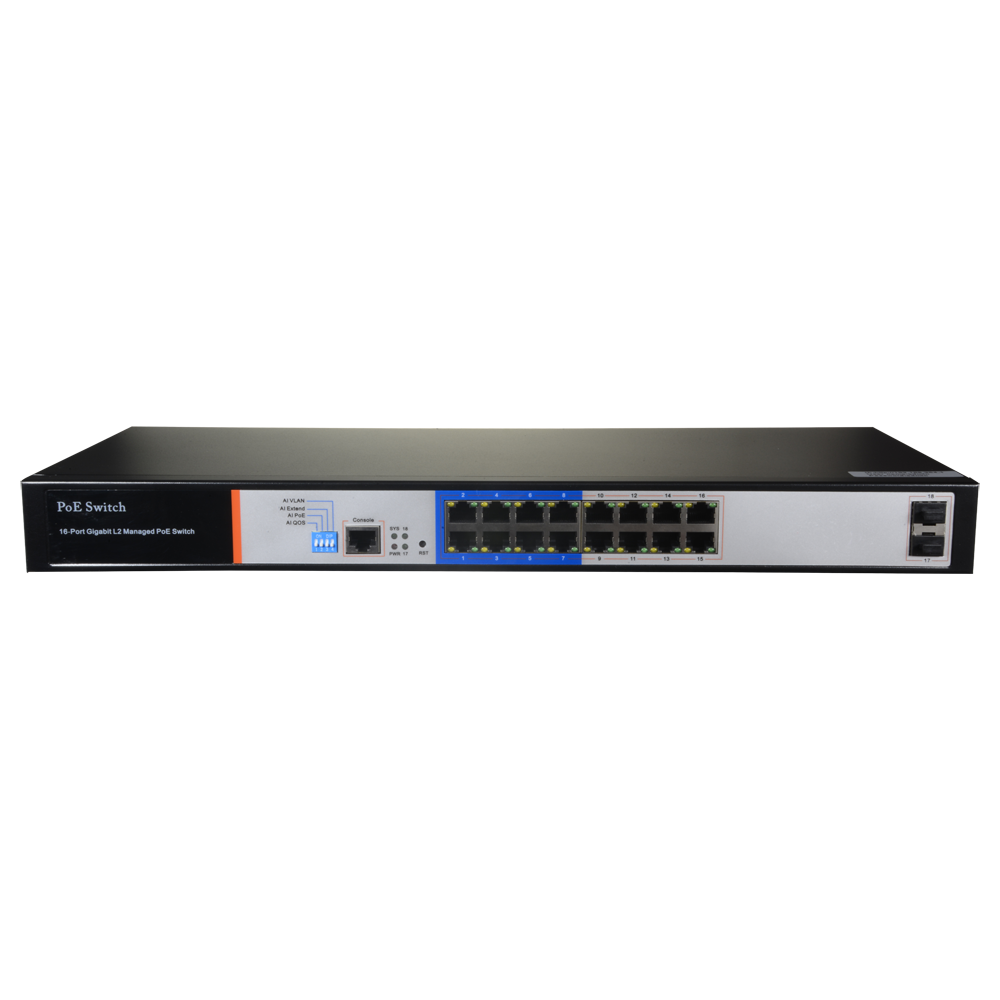 Switch POE de bureau Géré