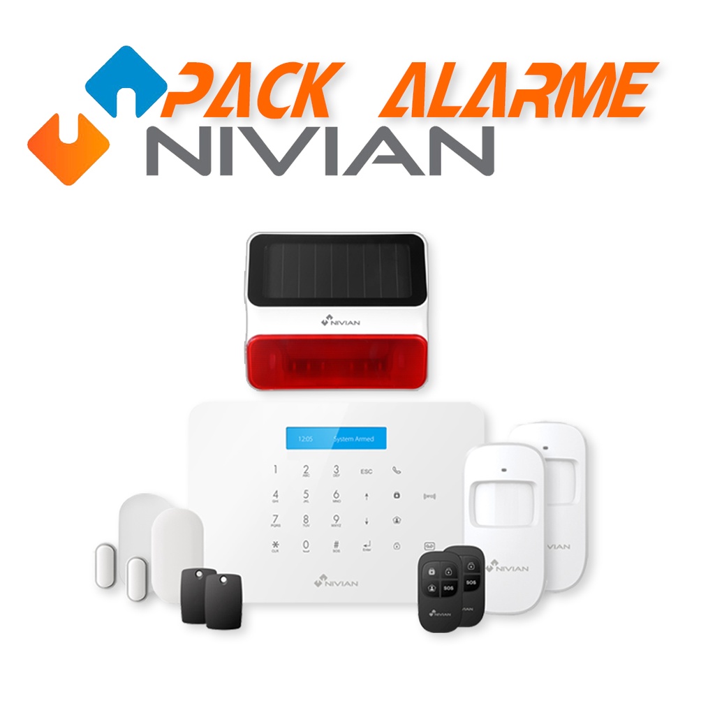 PACK 3 Alarme NIVIAN