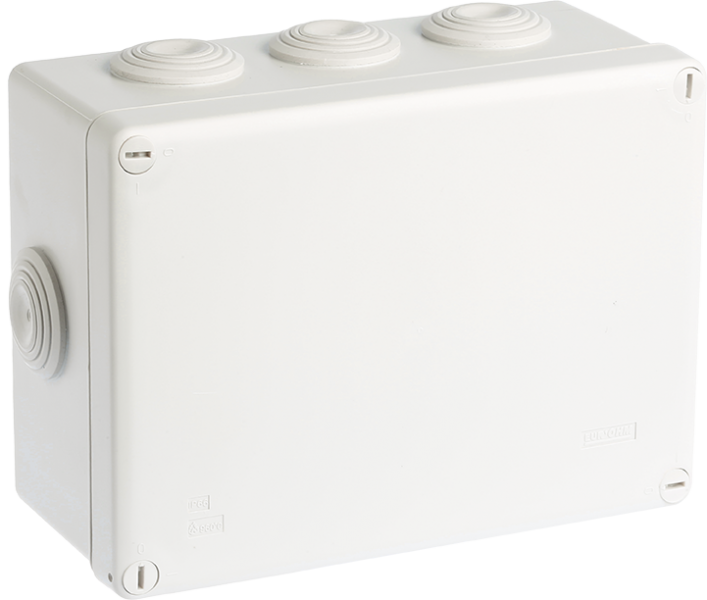 Boite dérivation IP55 165x120x70 / EUR'OHM 50006