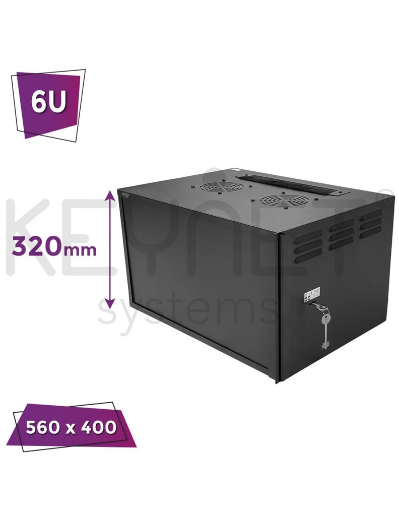 Baie informatique 19" 3U / GU10-S0354-CT
