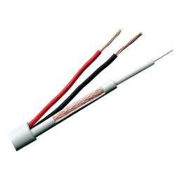 [RG59UP-100] Câble combiné Micro RG59 et une alimentation