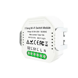 [MS-104B] Module 2 canaux WI-FI + RF433 MOES / MS-104B