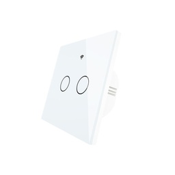 [ZTS-EU2] Interrupteur tactile 2 canaux ZigBee MOES / ZTS-EU2