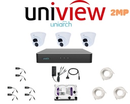 [PACKUN-HDCVI-3-2MP] Pack 3 Caméras Uniarch HDCVI 2mp / PACKUN-HDCVI-3-2MP