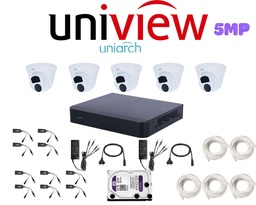 [PACKUN-HDCVI-5MP-5] Pack 5 Caméras HDCVI 5mp / PACKUN-HDCVI-5MP-5