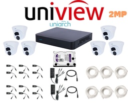 [PACKUN-HDCVI-2MP-6] Pack 6 Caméras HDCVI 2mp / PACKUN-HDCVI-2MP-6