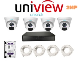 [PACKUN-IP-2MP-4] PackIP 4 Caméras 2MP / PACKUN-IP-2MP-4