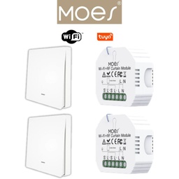 [PACKMO-ECL-W-2] Pack 2 MOES wifi éclairage / PACKMO-ECL-W-2