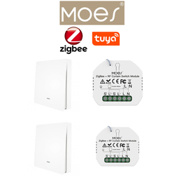 [PACKMO-Z-ECL-2] Pack 2 MOES zigbee éclairage / PACKMO-Z-ECL-2