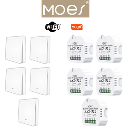 [PACKMO-W-ECL-5] Pack 5 MOES wifi éclairage / PACKMO-W-ECL-5