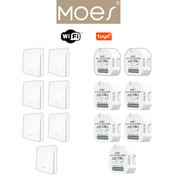[PACKMO-ECL-W-7] Pack 7 MOES wifi éclairage / PACKMO-W-ECL-7