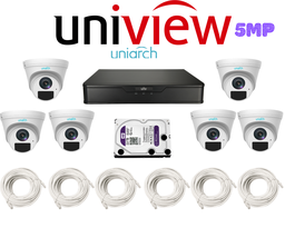 [PACKUN-IP-5MP-6] PACK 6 CAMERAS UNIARCH 5MP-IP / PACKUN-IP-5MP-6