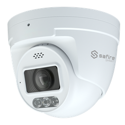 [SF-IPT011CA-4I1-SL] Caméra Turret IP Safire Smart gamme I1 avec dissuasion active /SF-IPT011CA-4I1-SL