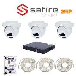 [PACK-SFSMART-IP-3-2MP] PACK 3 CAMERA SAFIRE SMART 2MP-IP / PACK-SFSMART-IP-3-2MP