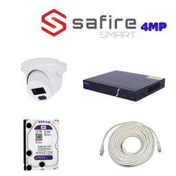 [PACK-SFSMART-IP-1-4MP] PACK 1 CAMERA SAFIRE SMART 4MP-IP / PACK-SFSMART-IP-1-4MP