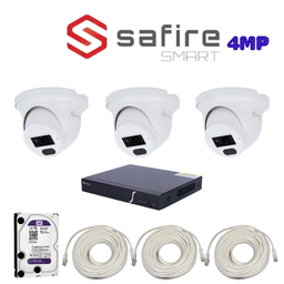 [PACK-SFSMART-IP-3-4MP] PACK 3 CAMERA SAFIRE SMART 4MP-IP / PACK-SFSMART-IP-3-4MP