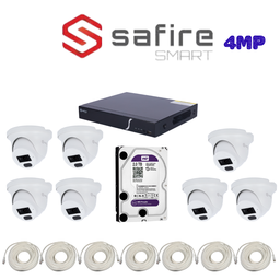 [PACK-SFSMART-IP-7-4MP] PACK 7 CAMERA SAFIRE SMART 4MP-IP / PACK-SFSMART-IP-7-4MP