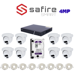 [PACK-SFSMART-IP-8-4MP] PACK 8 CAMERA SAFIRE SMART 4MP-IP / PACK-SFSMART-IP-8-4MP