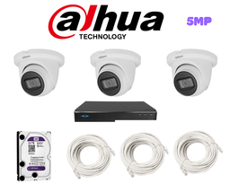 [PACKDAH-IP-5MP-3] PACK 3 CAMERAS DAHUA 5MP-IP / PACKDAH-IP-5MP-3
