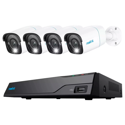 [RL-NVS8-5MB4] Kit NVR Reolink + 4 Caméras PoE 5MP