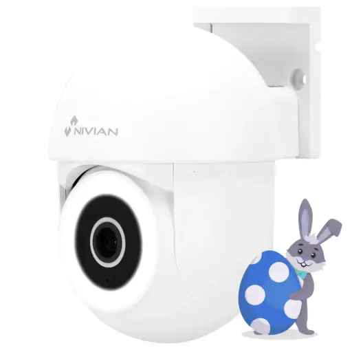 [NVS-IPC-0S4-L-MINI] Nivian Mini Caméra Extérieur Wi-Fi 2K (IPC-0S4-L-MINI)