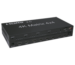[HDMI-MATRIX-4X4-4K] MATRICE HDMI MTX 4X4 4K