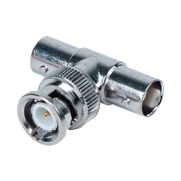 [CON250] Connecteur SAFIRE type "T" BNC mâle à 2 BNC femelle (sachet de 10)