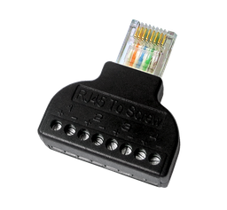 [CON300-BLOCK] Adaptateur de RJ45 au terminal