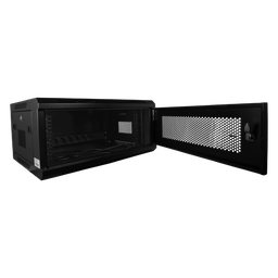 [RACK-4U-MESH] Baie 4U pour enregistreur vidéo + Réglette 6 prises