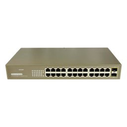 [SW2624GT-2GF] Switch 24 ports RJ45 + 2 SFP GIGA