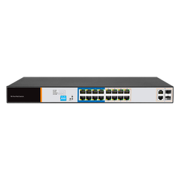[SW1816POE-C-250] Switch PoE 16 ports PoE + 2 ports Combo Uplink/SFP