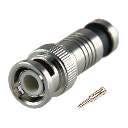 [CON115] Connecteur BNC mâle compression rapide ( Sachet 10 )