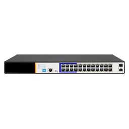 [SW2624POE-MGF-250] Switch SAFIRE PoE de bureau 26 Ports